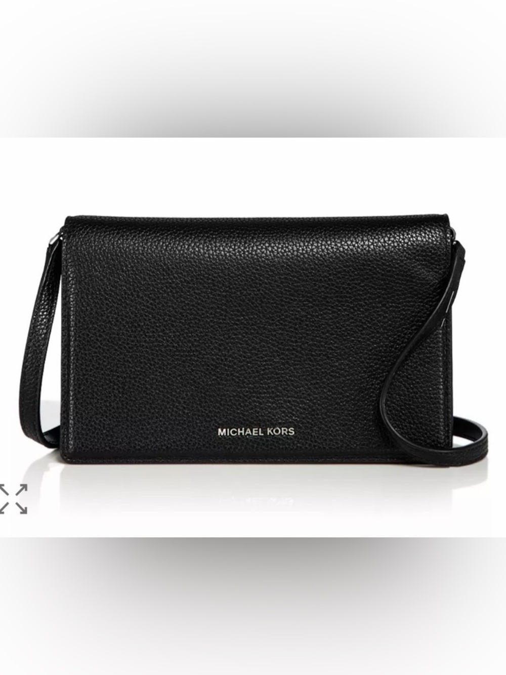 MICHAEL Michael Kors Jet Set Medium Front Flap Leather Crossbody Bag NWT